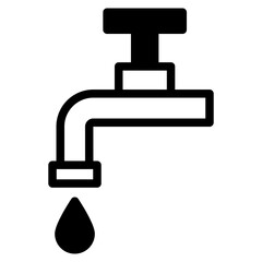 Fototapeta premium water tap dualtone