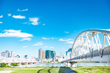 素材　大阪の風景