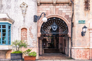 素材　洋風な街並み