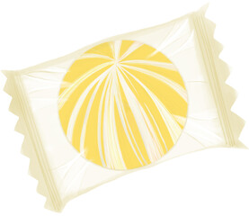 Yellow candy 