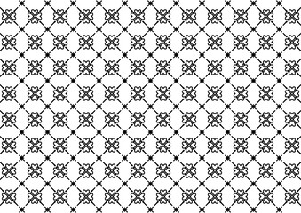 fence, pattern seamless wallpaper design texture vector art decoration illustration floral geometric ornament decorative floral vintage color textile tile background element shape floral 