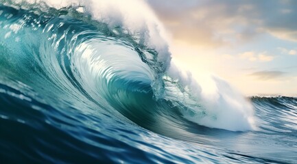 Sea wave, generative AI
