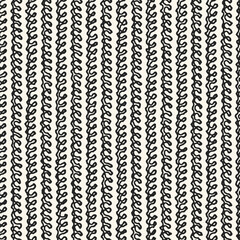 Contoured Textured Loop Striped Pattern