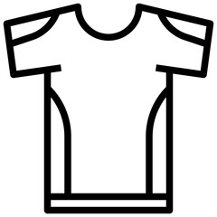 shirt line icon,linear,outline,graphic,illustration