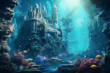 Ancient city underwater