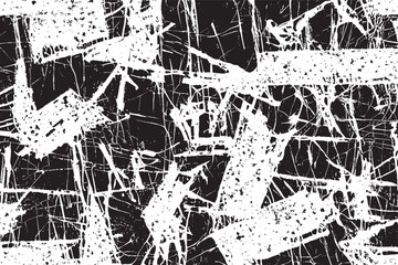 Black and White Abstract Grunge texture.