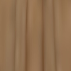 Close-up shot of beige-brown crumpled fabric texture background. for backdrop banner advertisement. eps 10