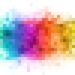 Bright colorful rainbow paint splash abstract vector illustration. eps 10