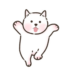 dog, animal, dalmatian, pet, puppy, cartoon, cute, white, isolated, canine, vector, illustration, animal,cartoon,dog,vector,illustration,pet,puppy,brown,mammal,bear,cute,pets,baby,character,smile,draw