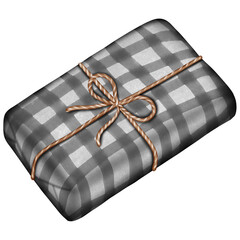 gift box isolated on white gift box, illustration, clipart, watercolor, art, design, holiday, present, celebration, festive, surprise, colorful, painting, creative, graphic, box, ribbon, bow, wrapping