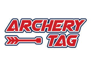 Archery Tag Logo Title Design