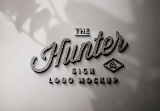 Sign Logo Mockup