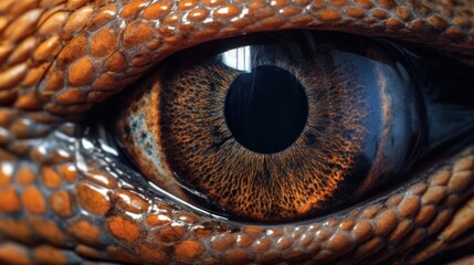 Fototapeta premium close up of an eye