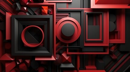 Fondo abstracto 3d. Generado por IA.