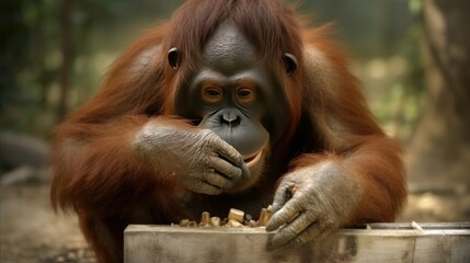 Fototapeta premium monkey