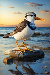 seagull on a rock Genrerative Ai
