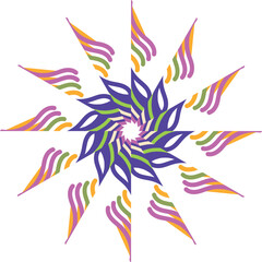 Luxury mandala design background premium vector