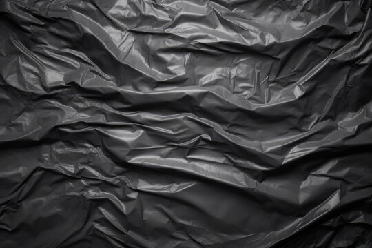 Black Plastic wrapping paper