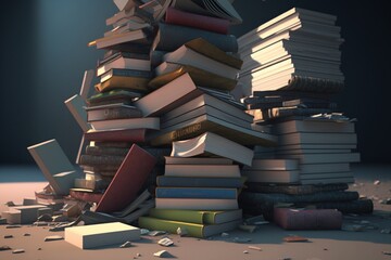 Many books together, Generative AI