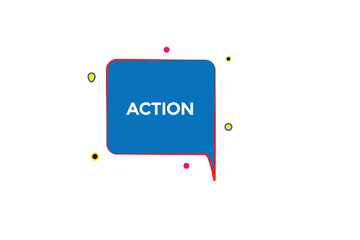 new action, level, sign, speech, bubble 