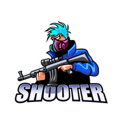 Soldier transparent background logo PNG design  