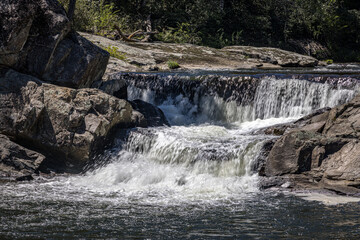 Fototapeta na wymiar Linville Falls, Blue Ridge Parkway, North Carolina, USA