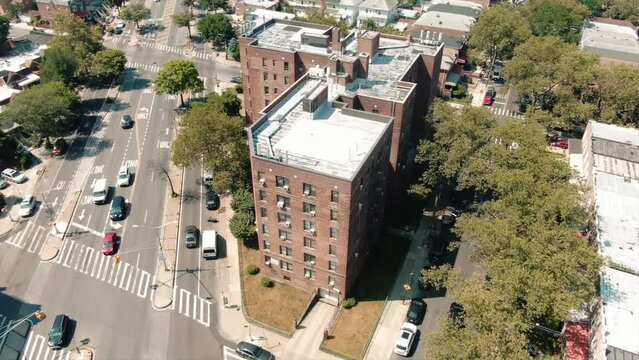 Brooklyn East Flatbush Cars Drone