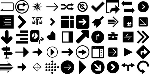 Massive Set Of Right Icons Set Isolated Drawing Symbol Way, Foot, Homosexual, Icon Glyphs Isolated On Transparent Background