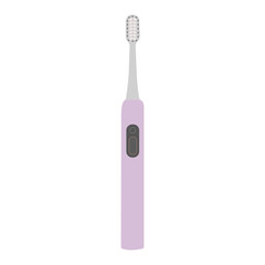 Toothbrush vector outline icon. Vector illustration electric brush on white background. Isolated outline illustration icon of electric toothbrush .electric toothbrush for cleaning teeth and hygiene ..