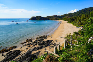 Ba Kantiang Beach on Koh Lanta island in the Andaman Sea, Krabi Province, Thailand