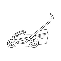 Vector hand drawn mover outline doodle icon. Mover sketch illustration for print, web, mobile and infographics isolated on white background