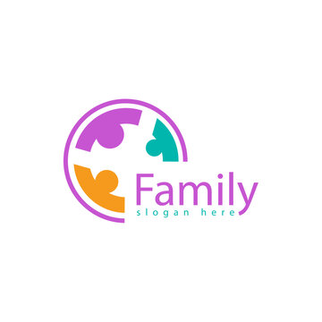 Family logo design and concept