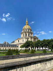 Fototapeta na wymiar Les Invalides, tombeau de Napoléon à Paris