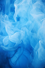Blue smoke pattern background