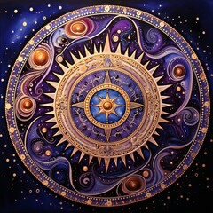 Obraz premium Celestial Mandala