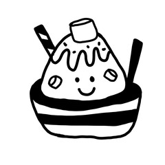 디저트,빙수,bingsu,sweet,dessert,dessert menu,bingsu marshmello,marshmello