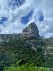 Fototapeta na wymiar Pic rocheux des Cévennes, Occitanie