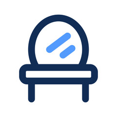 dresser outline color icon