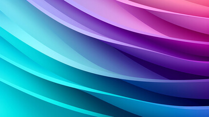 Fototapeta premium Mint Lilac wave stripes. Colorful background. Generative Ai