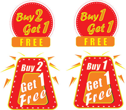 Buy 2 Get 1 Free Scheme Creatives