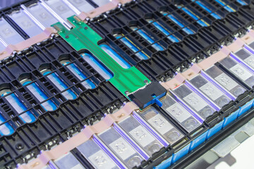 lithium battery pack module with bms available for electric car or storage power station