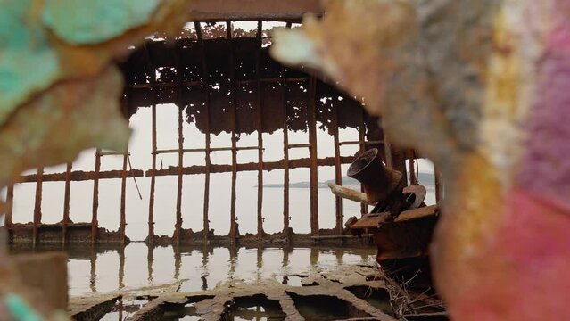  Dimitrios shipwreck in the peloponnese greece