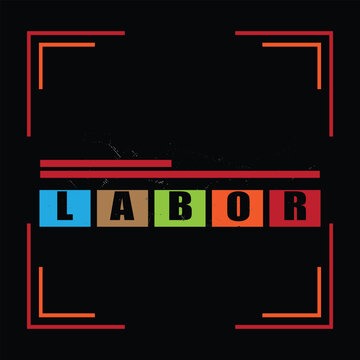 best happy labor day t shirt design vector