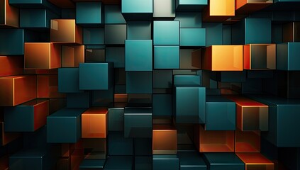abstract 3d design abstract computer wallpapers Generative AI