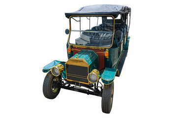 retro car isolated