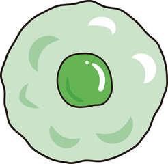 medical diagram cancer cell