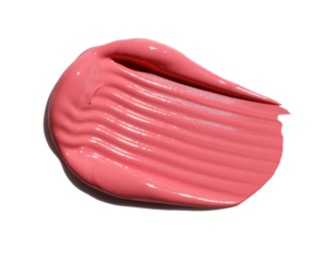 pink lipstick smear, acryl gel, glossy pink nail polish, cosmetics beauty product texture, liquid blush, lipstick, lipgloss swatch, isolated png