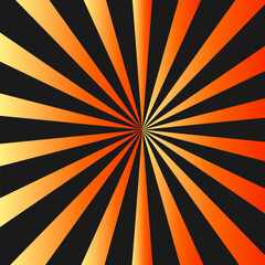 Red, orange, yellow and black glowing effect carnival background. Circus, carnival, Halloween flyer. Vintage carnival background