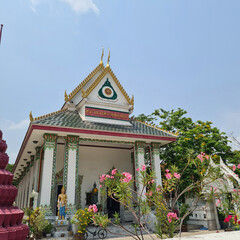 A temple in Wat Ratchasittaram in Thailand