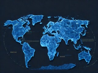 technology world map